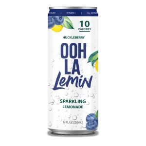 12-Pack Sparkling OOH LA Lemin Huckleberry Lemonade