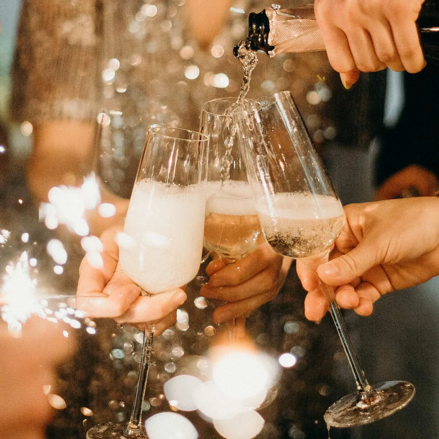 12er Set - Sparkling White