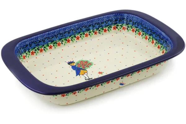 13" Rectangular Baker - Charming Prince