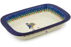 13" Rectangular Baker - Charming Prince