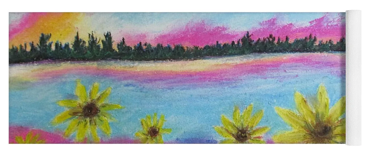 A Flower Fantasy ~ Yoga Mat