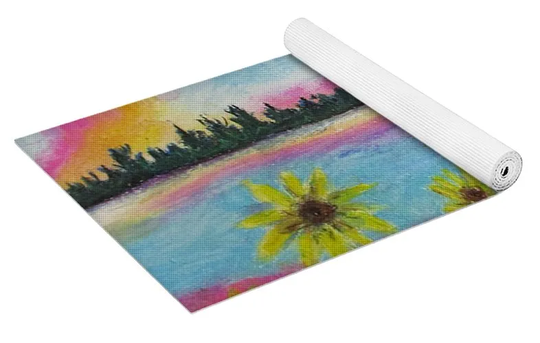 A Flower Fantasy ~ Yoga Mat