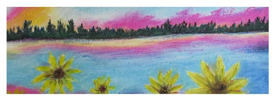 A Flower Fantasy ~ Yoga Mat
