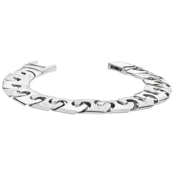 Acotis Silver Bracelet Men's Cast G1160