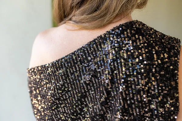 Adele Sequin Top