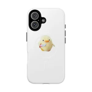Adorable Duck Magnetic Tough Phone Case