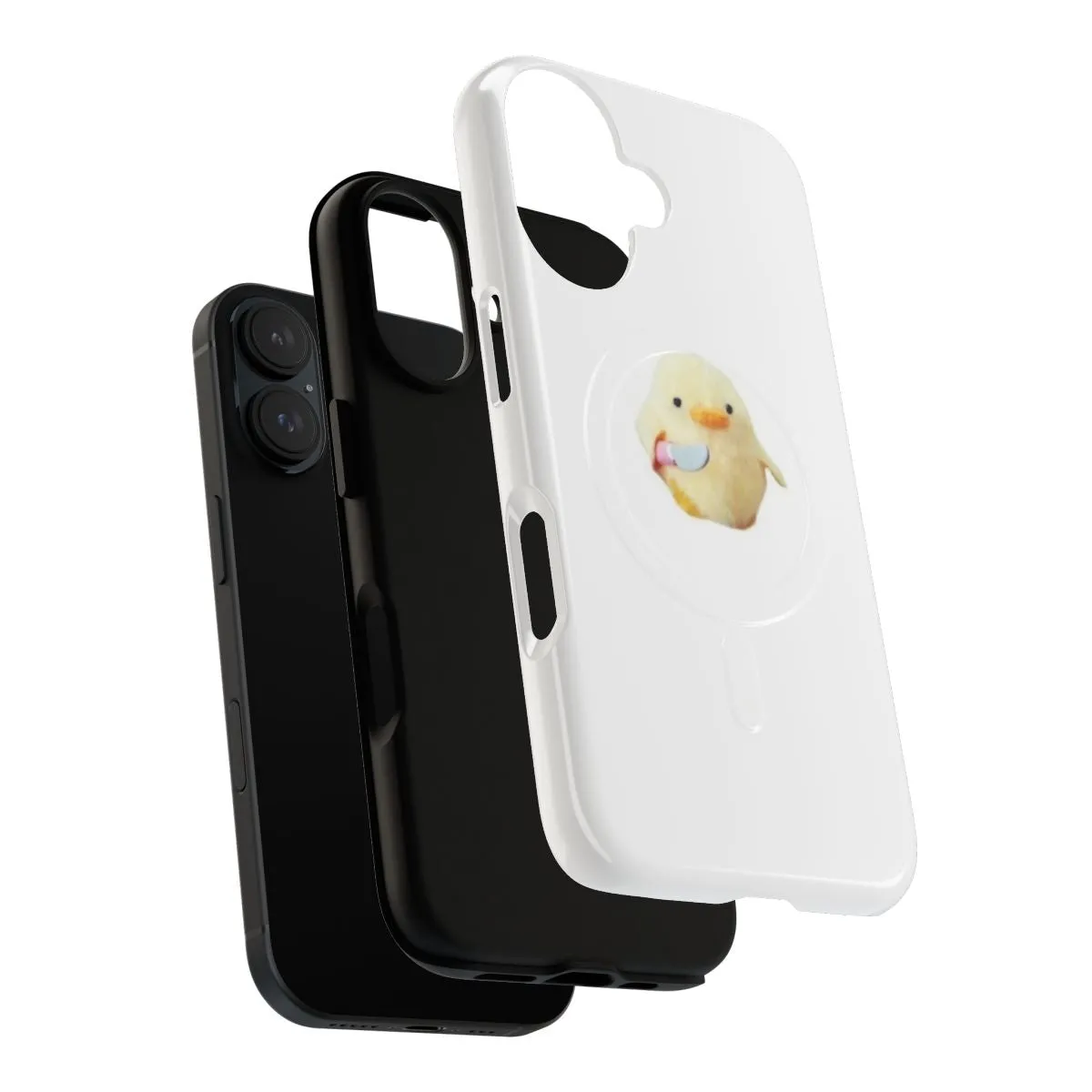 Adorable Duck Magnetic Tough Phone Case