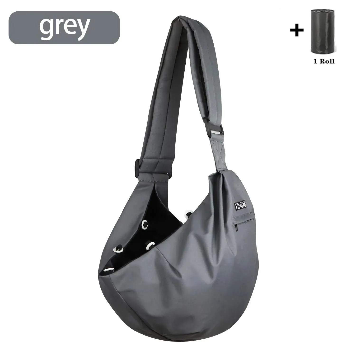 AiroPaws™ Pet Dog Sling Carrier Bag | Outdoor Portable Shoulder Messenger Bag | Cat Walking Bag for Puppy Kitten | Nylon Pets Handbag