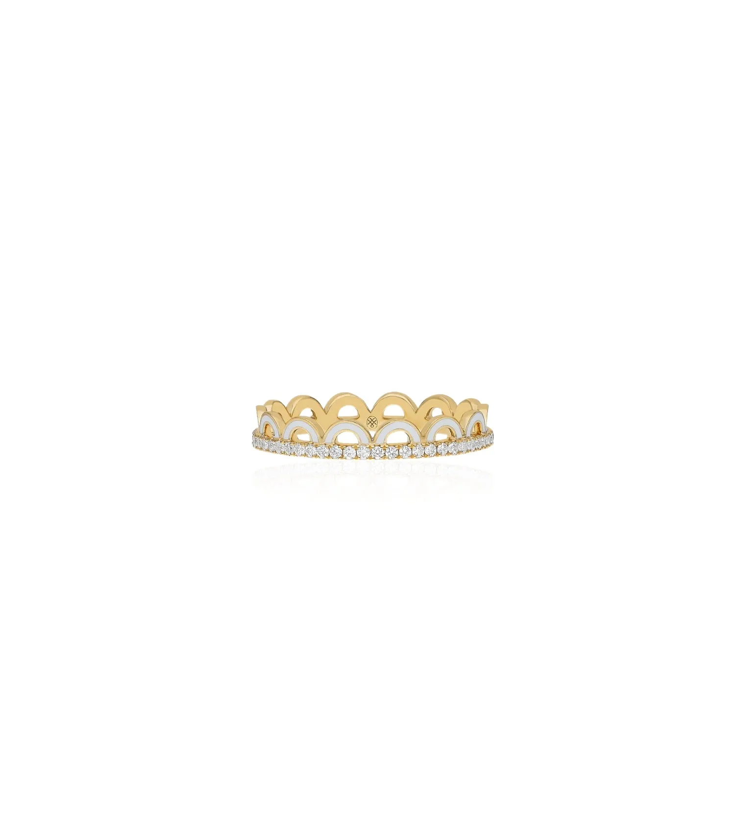 Alma Ivory Dome Ring