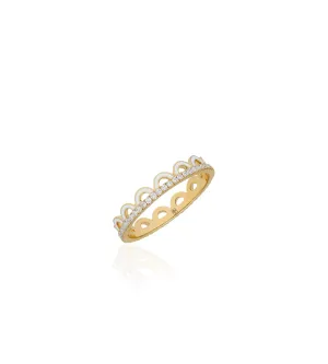 Alma Ivory Dome Ring