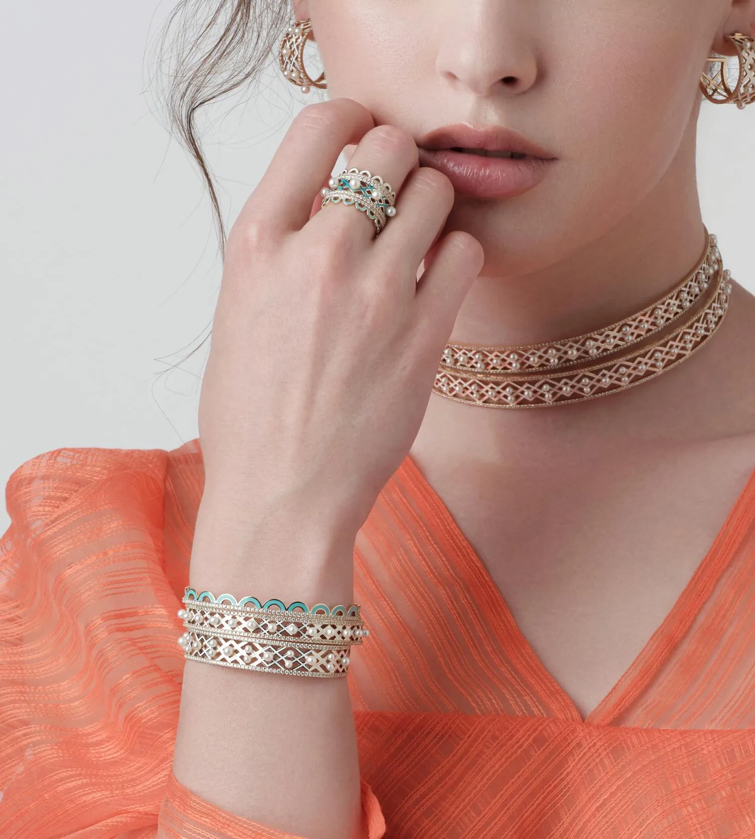 Alma Ivory Dome Ring
