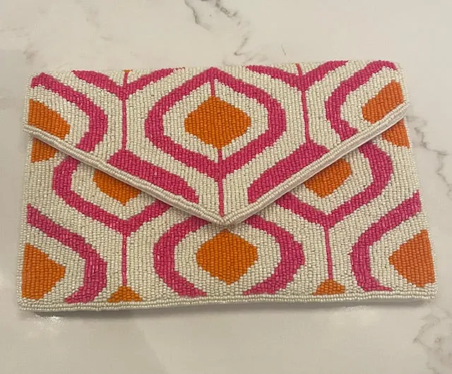 Ameline Beaded Handbag/Clutch