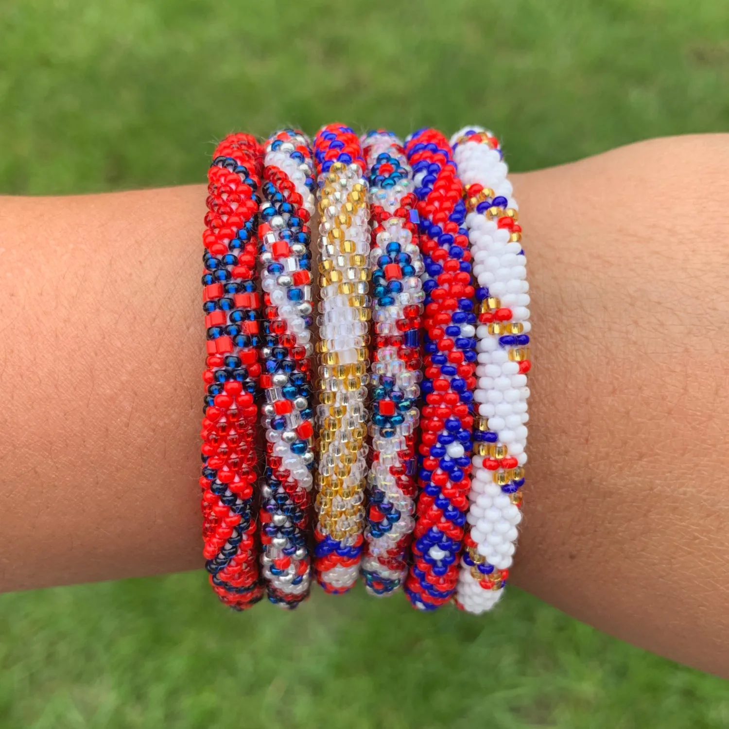 Americana Grab Bag - 6 Assorted Bracelets
