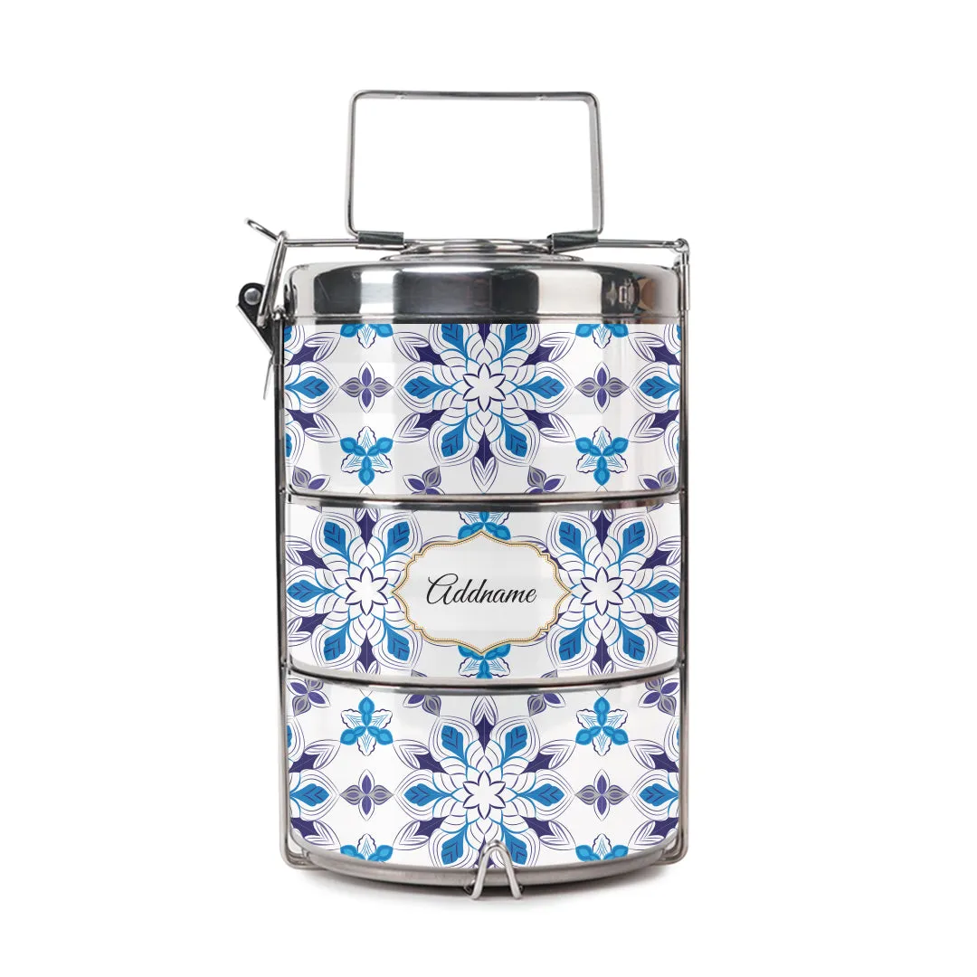 Arabesque Frost with Tiffin Carrier Set