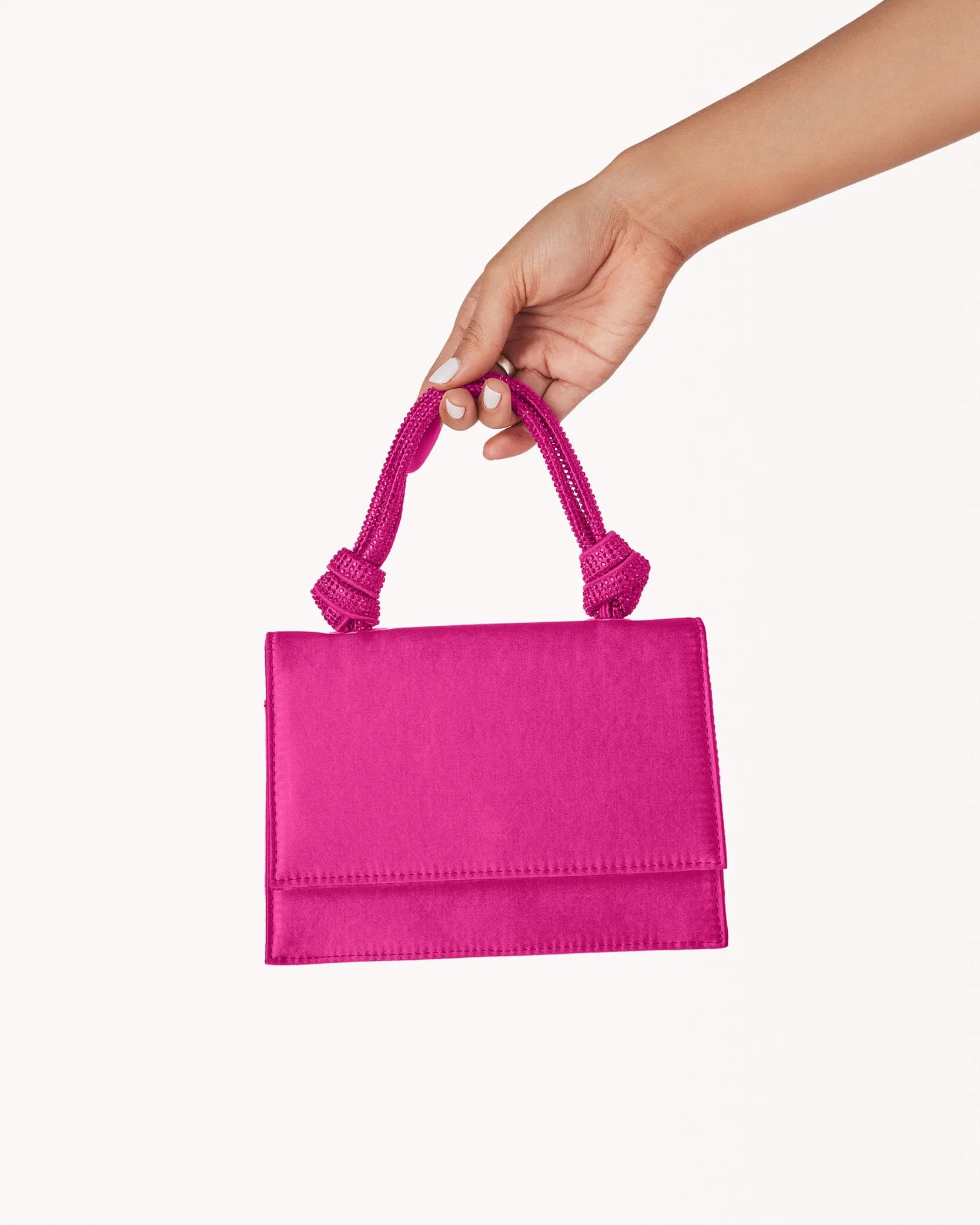 Ariatta Handle Bag | Magenta