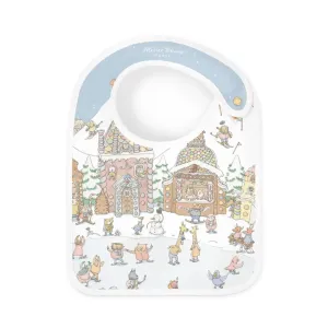 Atelier Choux Satin Bib Winter Wonderland