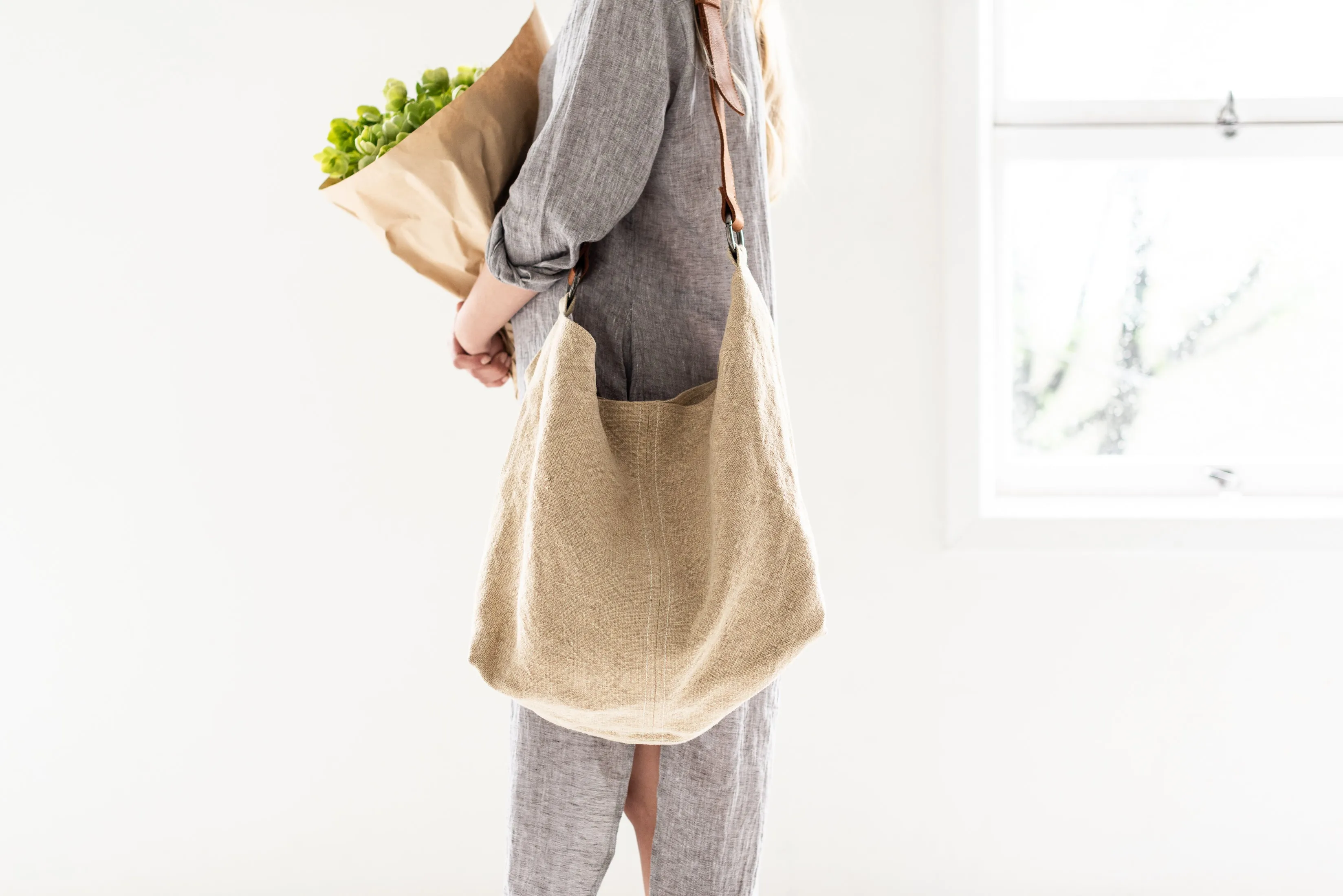Beach Jute Slouchy