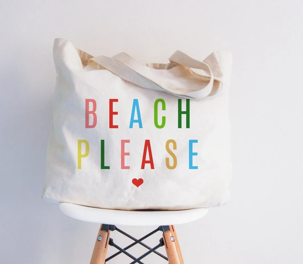 Beach Please - Colorful Graphic Tote - Includes free delivery on Oahu!