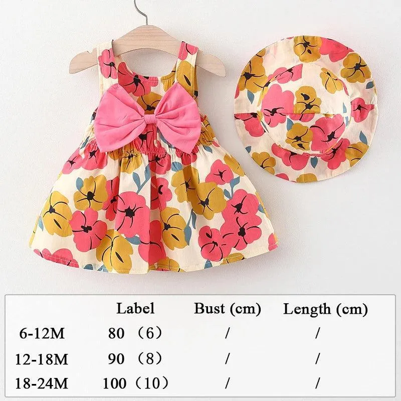 Beach Princess Baby Dress Set: Charming Summer Style for Girls