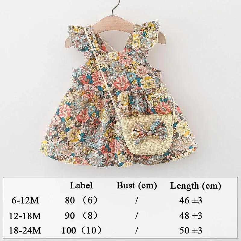 Beach Princess Baby Dress Set: Charming Summer Style for Girls