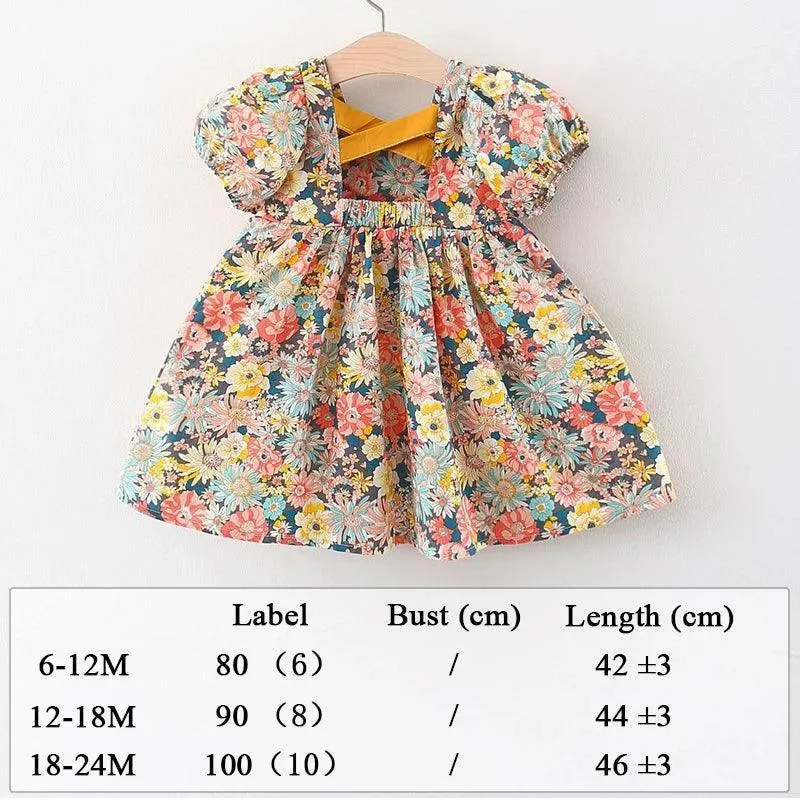 Beach Princess Baby Dress Set: Charming Summer Style for Girls