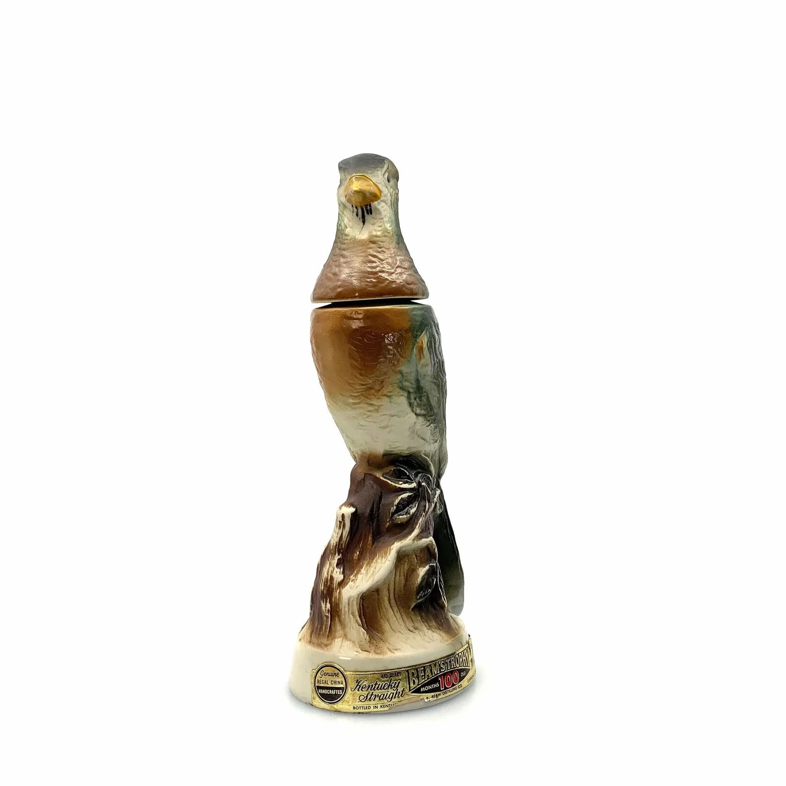 Beam’s Trophy Kentucky Straight Bourbon Whiskey Decanter 12” Barware