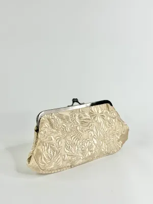 Belinda Pieris Pale Gold Embroidered Evening Bag