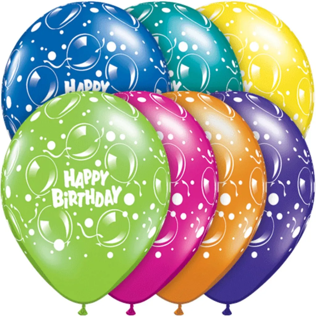 Birthday Sparkling Balloon 11in