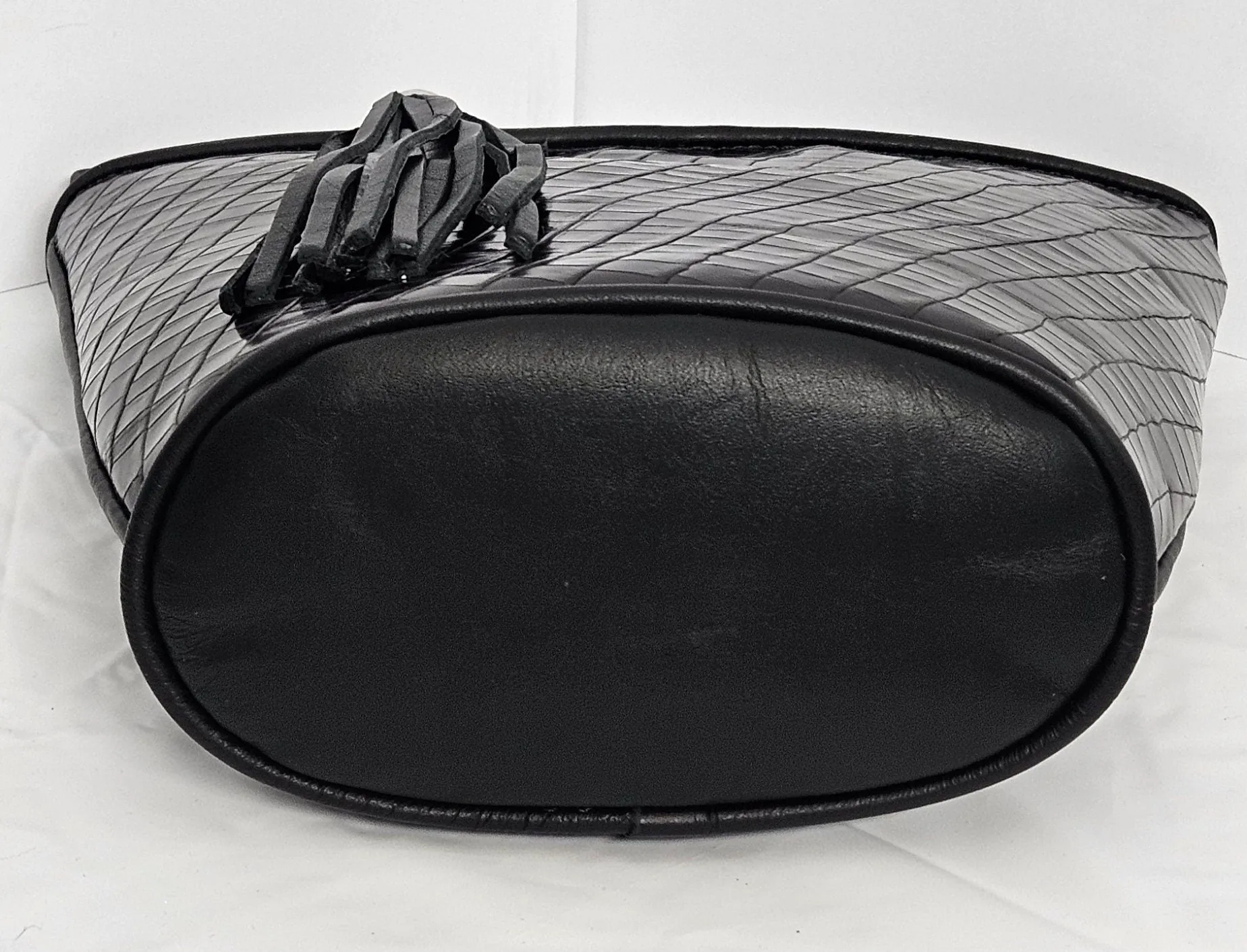 Black Embossed Genuine Leather Handbag.#TR2099Bce,Purses for girls, women,Universal Use handbag,Unique design Made in USA.