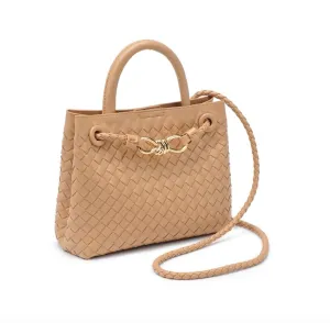Blakely - Woven Crossbody Bag (Natural)