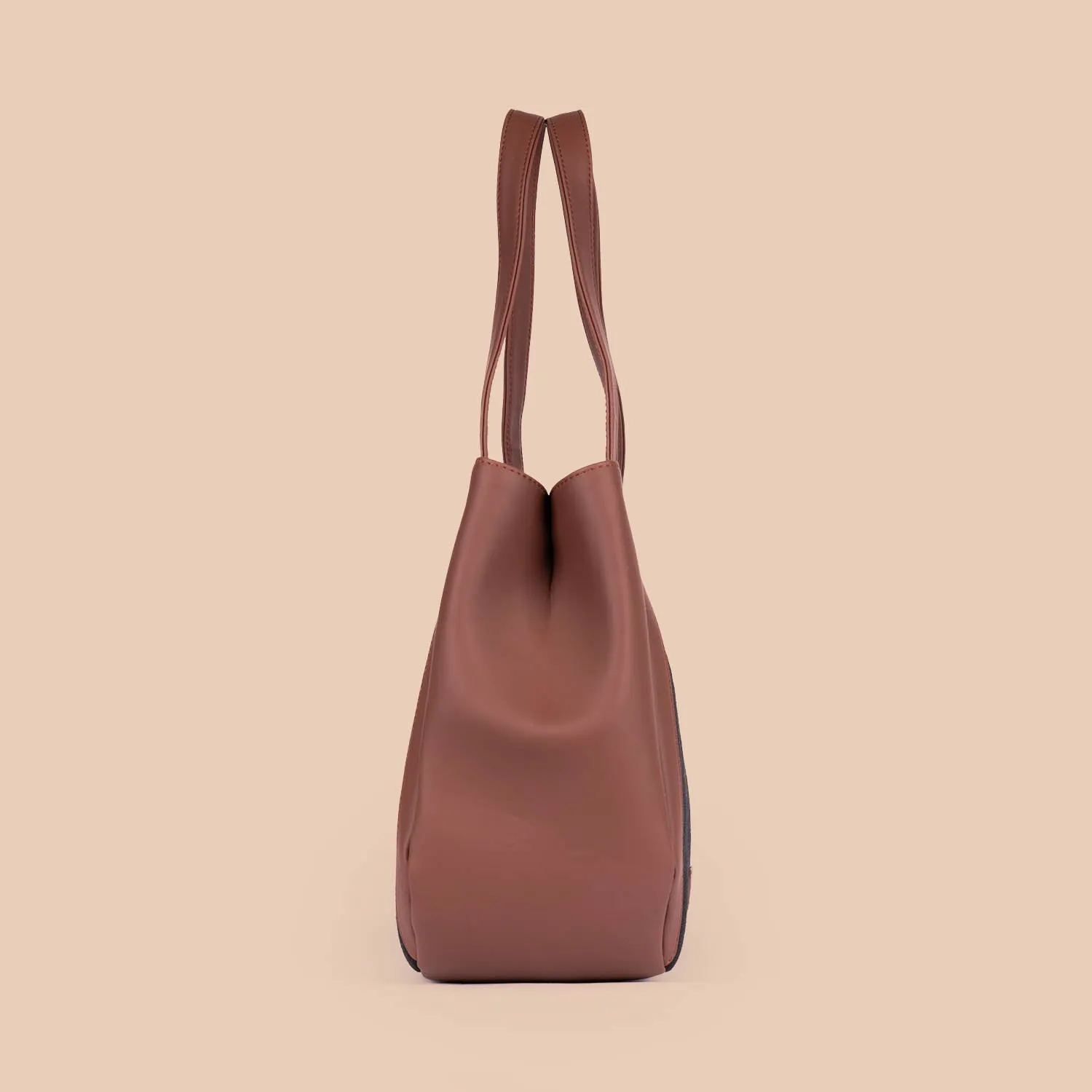 Bombay Houndstooth Luna Handbag
