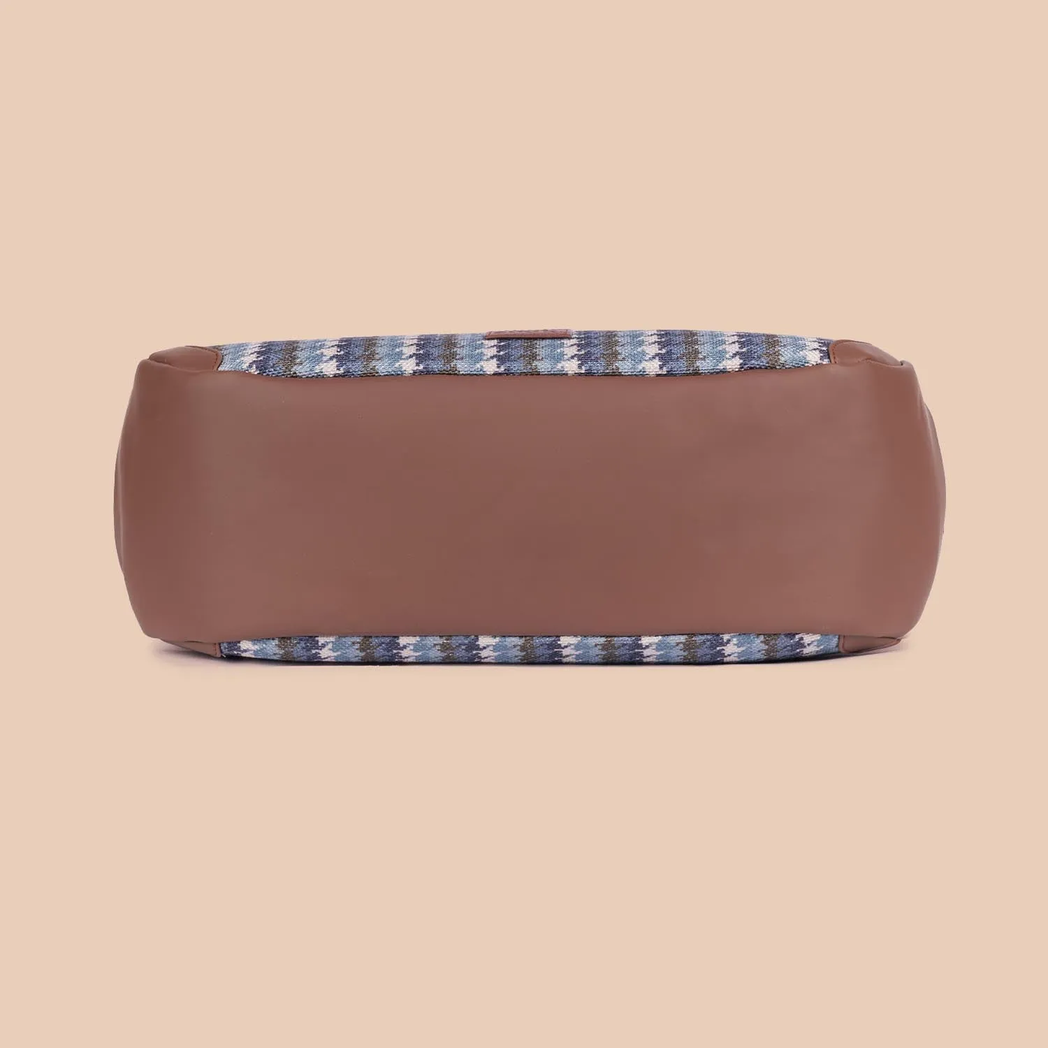 Bombay Houndstooth Luna Handbag