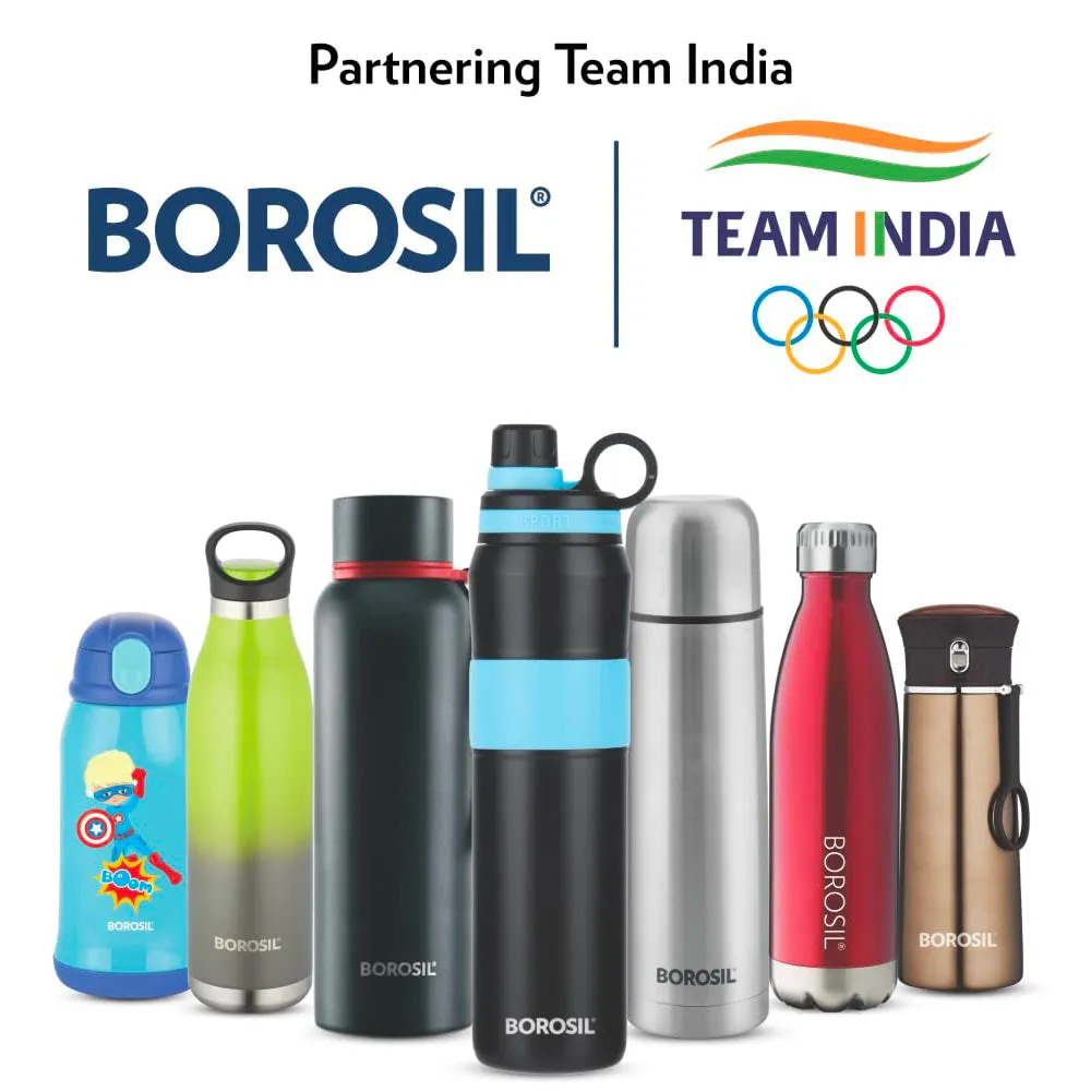 Borosil Grip n Sip Black, Personalise