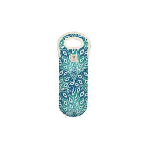 Brighton Insulated Single Bottle Bag Peacocks