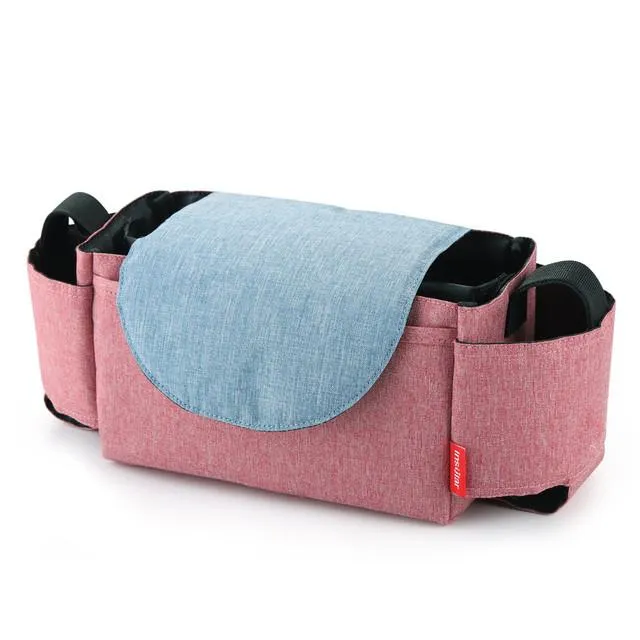 Buggy Pram Organizer Bottle Holder Universal Stroller Bag