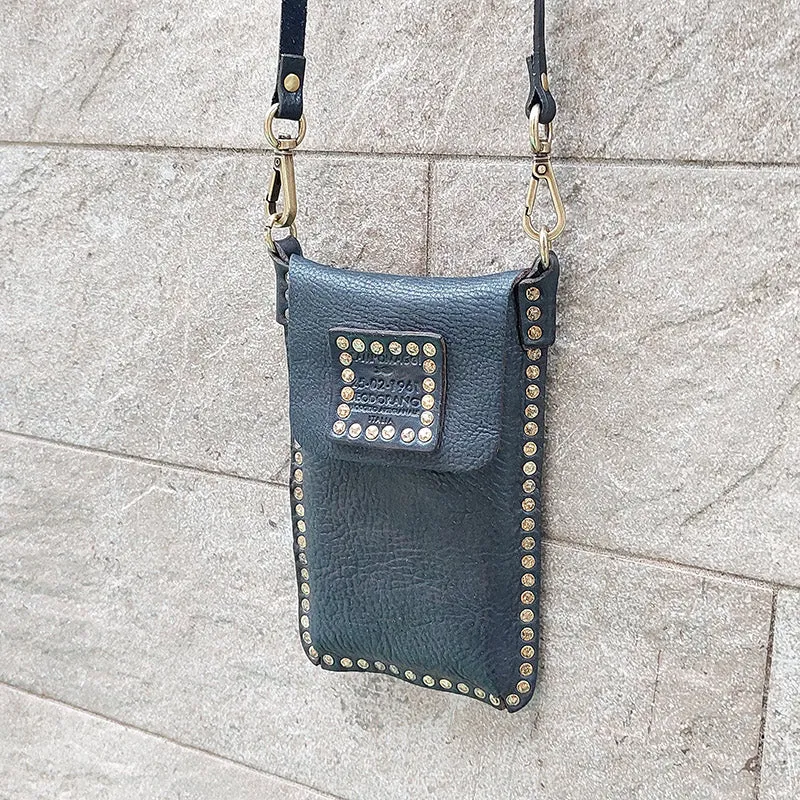 Campomaggi/Mobile bag (Red/Navy)