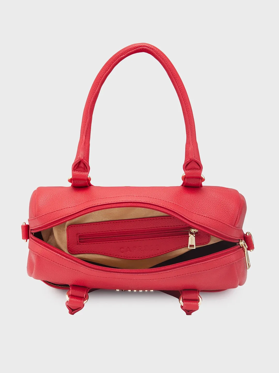Caprese Erica Satchel Medium Maroon