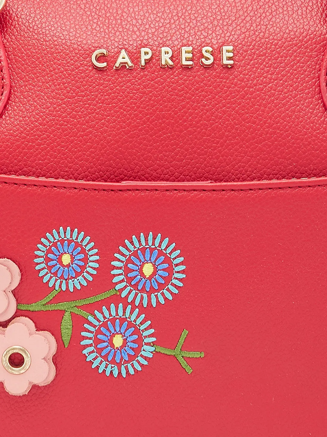 Caprese Erica Satchel Medium Maroon