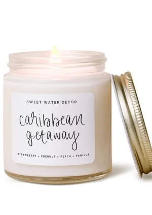 Caribbean Getaway Mini Soy Candle - Final Sale