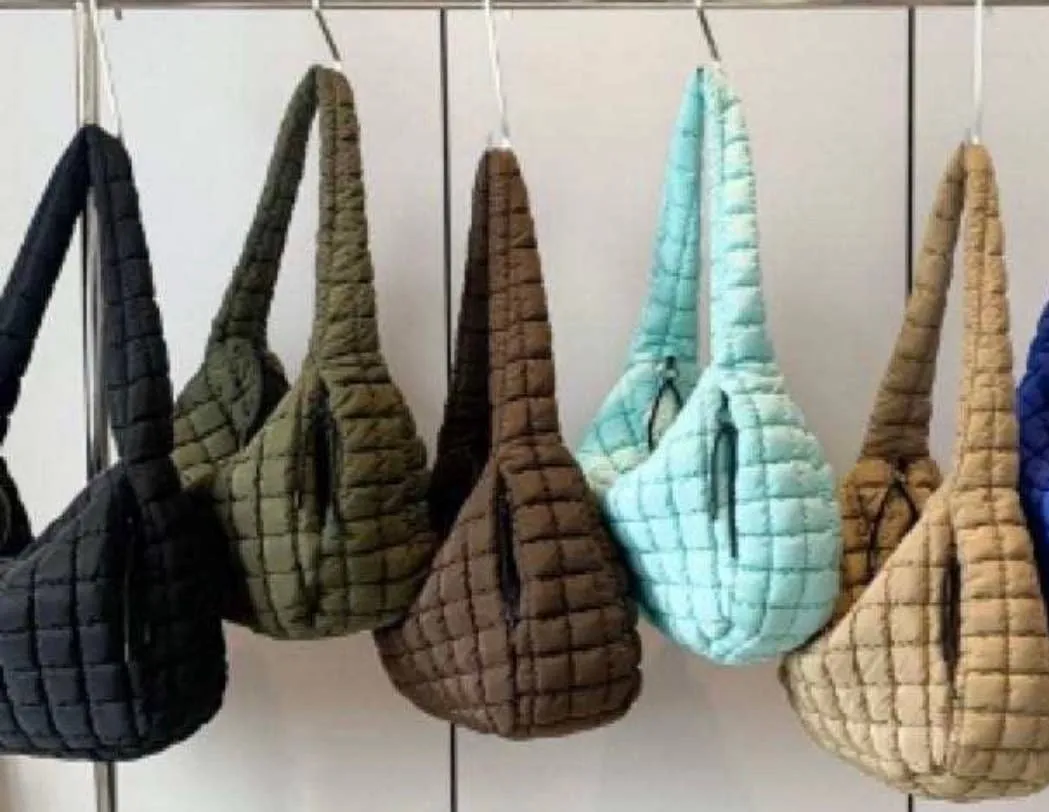 Carmella Pufferquilt Shoulder Bag-Glacier Blue