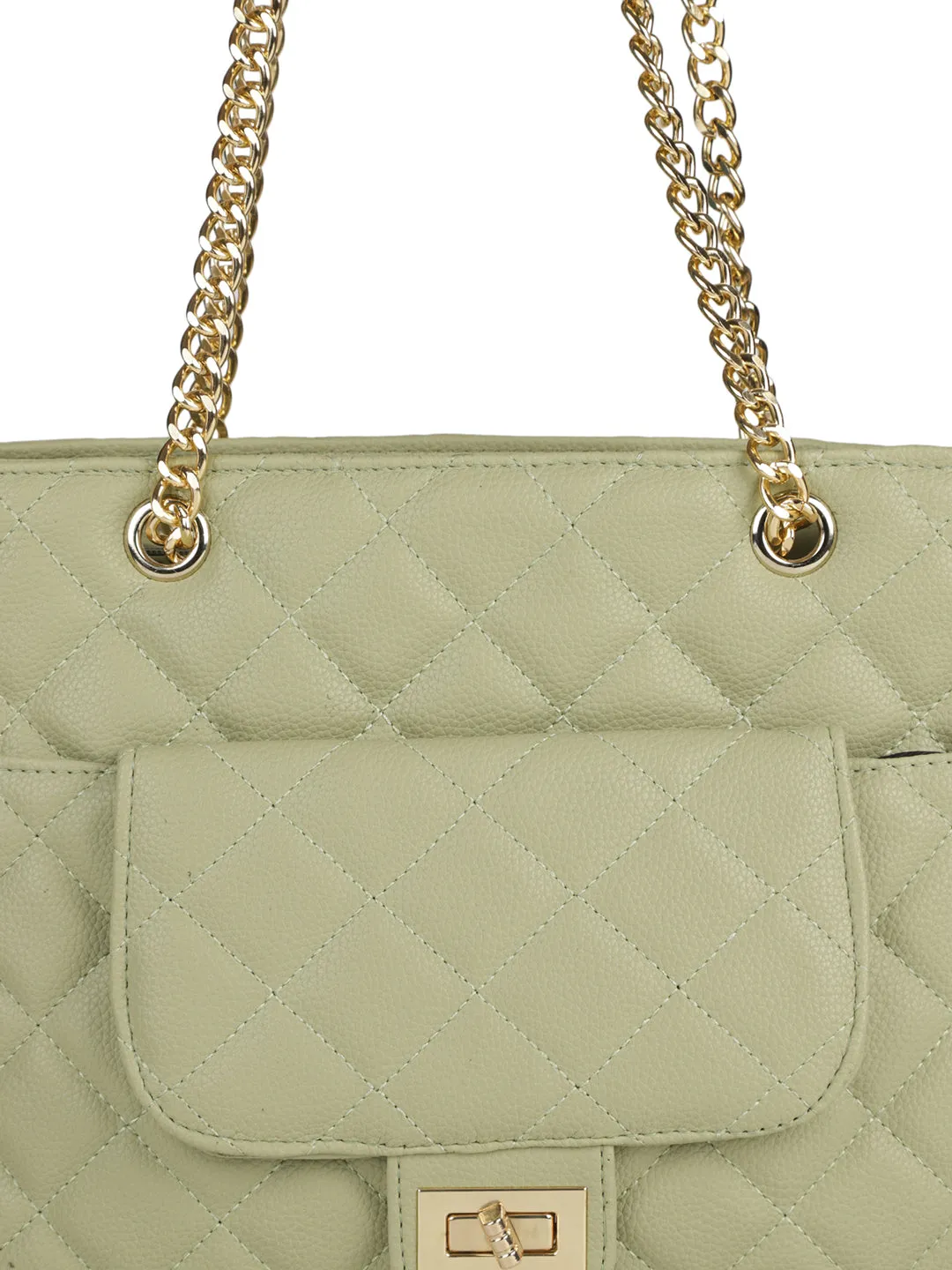 Casual Solid Handheld Bag