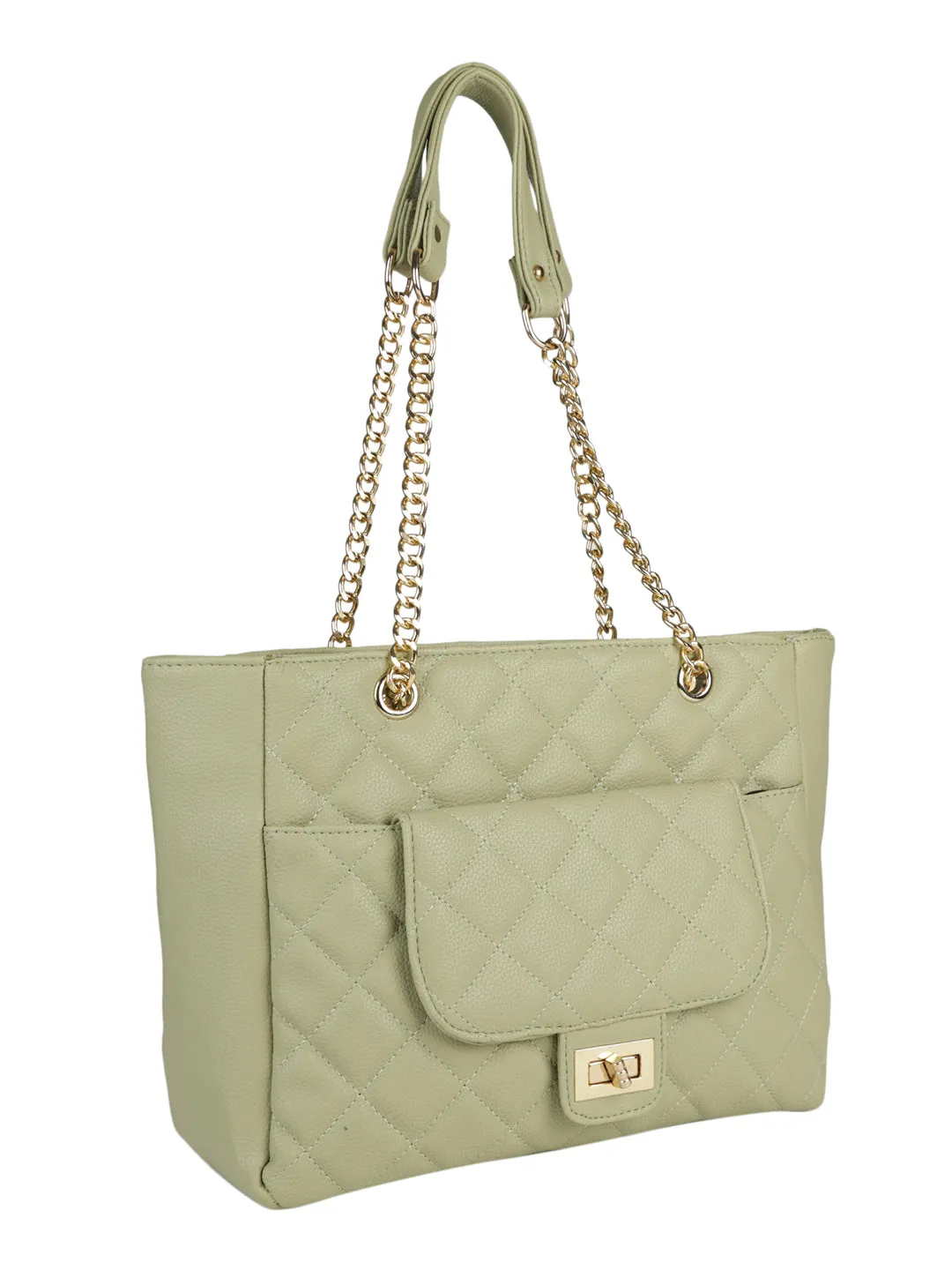 Casual Solid Handheld Bag