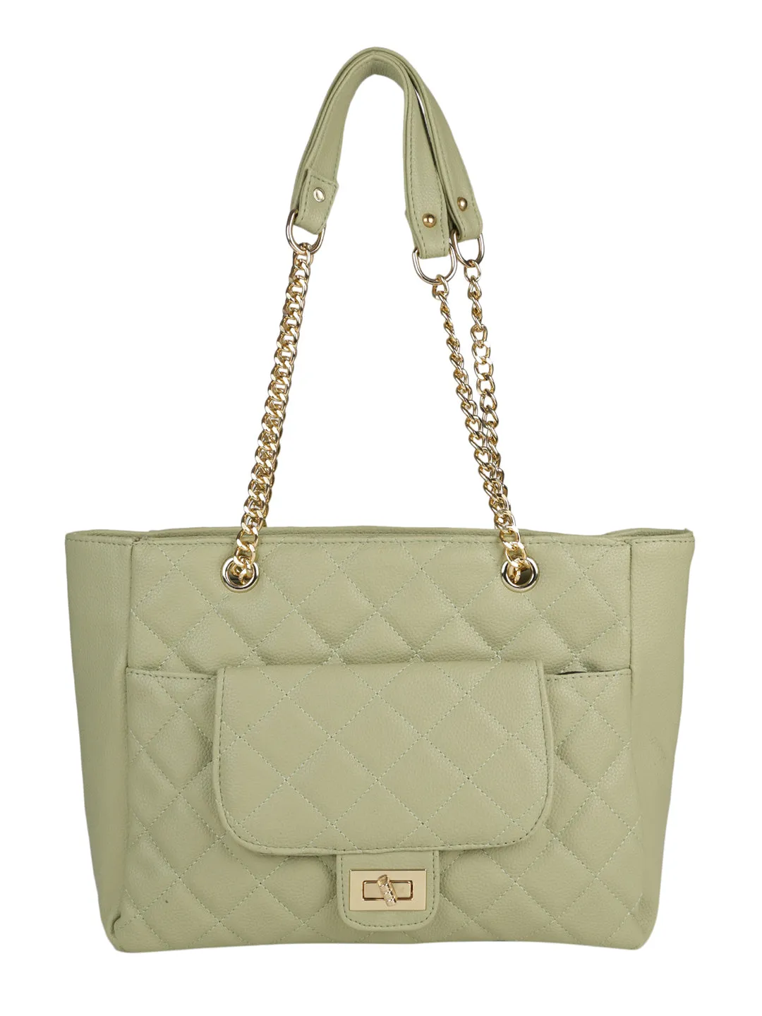 Casual Solid Handheld Bag