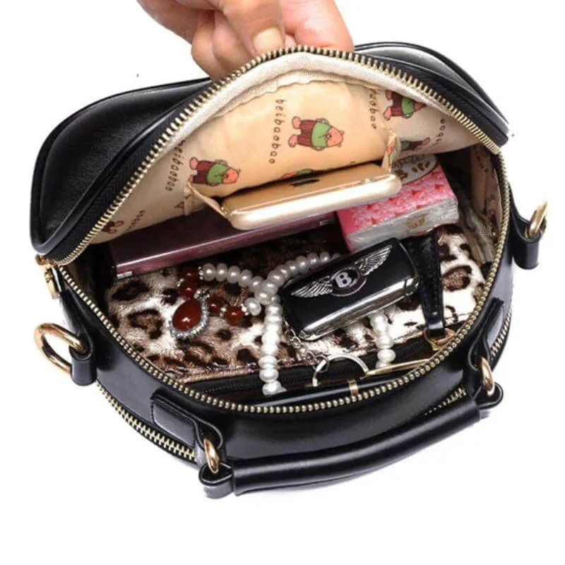 Cat Handbag with Pom Pom