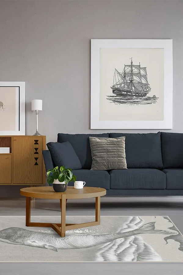 Cetus Charcoal Rug