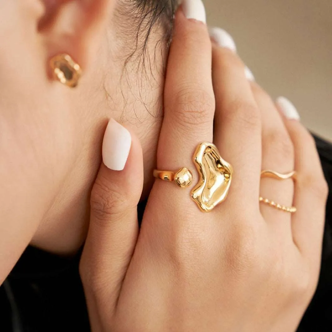 Charming Love Heart Open Ring