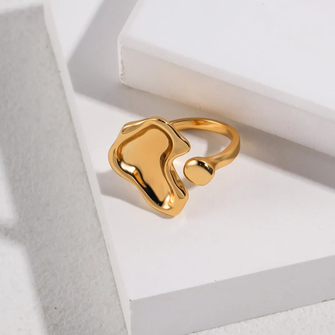 Charming Love Heart Open Ring