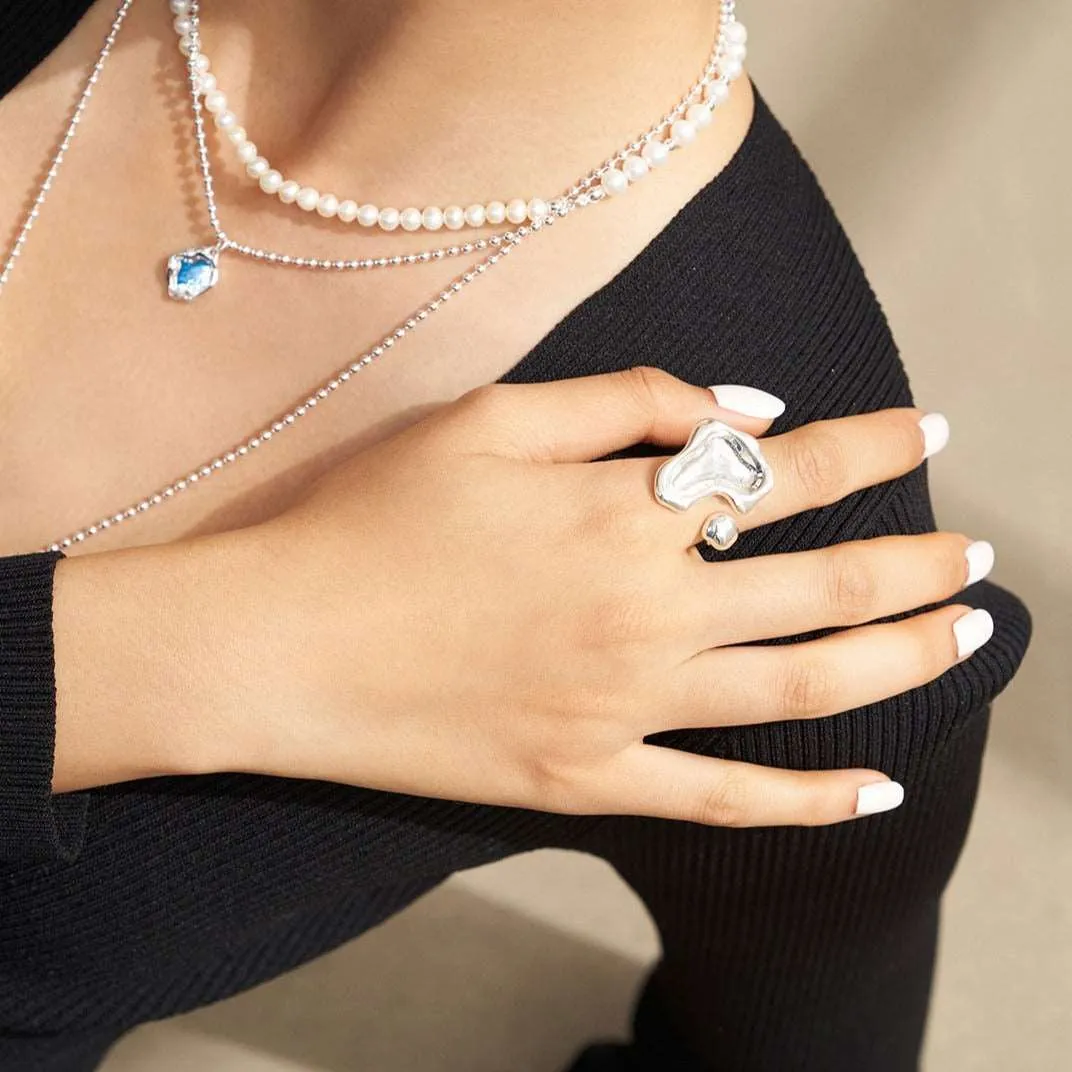 Charming Love Heart Open Ring