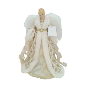 Christmas Deluxe Plush White Angel Tree Top