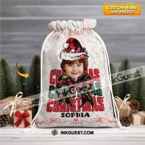 Christmas Kid Bag Personalized Christmas String Bag
